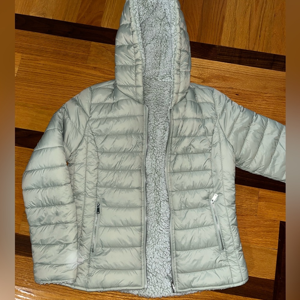 (NWOT) SHERPA LINED PUFFER JACKET